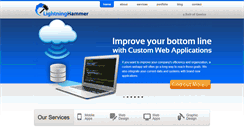 Desktop Screenshot of lightninghammer.com